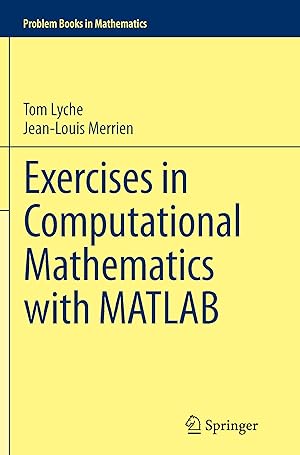 Imagen del vendedor de Exercises in Computational Mathematics with MATLAB a la venta por moluna