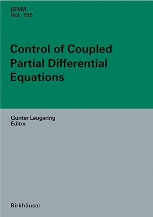 Bild des Verkufers fr Control of Coupled Partial Differential Equations zum Verkauf von moluna