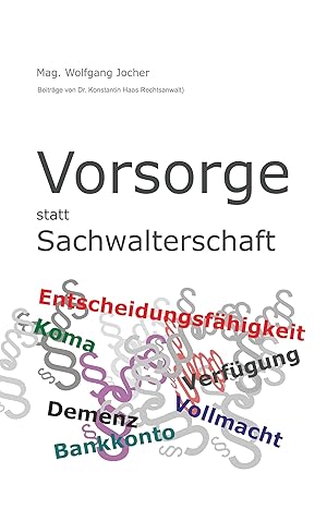 Seller image for Vorsorge statt Sachwalterschaft for sale by moluna