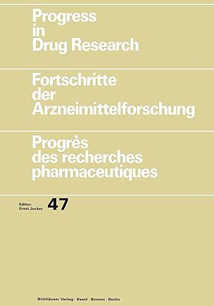 Imagen del vendedor de Progress in Drug Research / Fortschritte der Arzneimittelforschung / Progrs des recherches pharmaceutiques a la venta por moluna