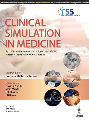 Imagen del vendedor de CLINICAL SIMULATION IN MEDICINE FOR ALL EXAMINATIONS IN CARDIOLOGY,CRITICAL CARE, ANESTHESIA AND PUL a la venta por moluna
