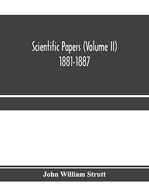 Seller image for Scientific papers (Volume II) 1881-1887 for sale by moluna