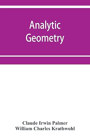 Seller image for Analytic geometry, with introductory chapter on the calculus for sale by moluna