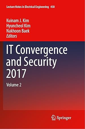 Seller image for IT Convergence and Security 2017 for sale by moluna