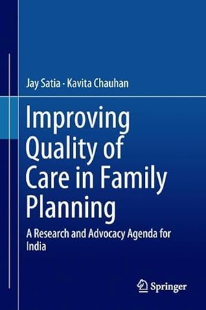 Bild des Verkufers fr Improving Quality of Care in Family Planning zum Verkauf von moluna
