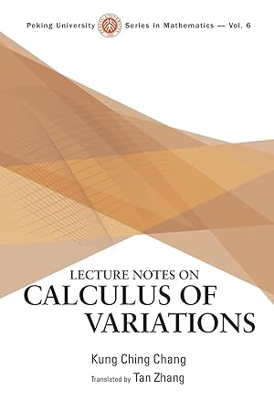 Seller image for Lecture Notes on Calculus of Variations for sale by moluna