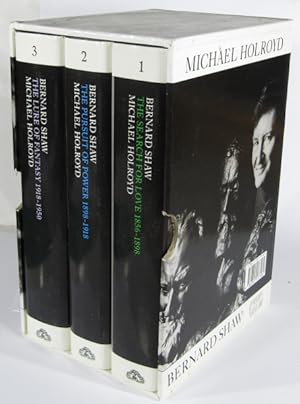 Bild des Verkufers fr Bernard Shaw: The Search for Love 1856 - 1898, The Pursuit of Power 1898 - 1918, The Lure of Fantasy 1918 - 1950 (three volumes) zum Verkauf von AJ Scruffles