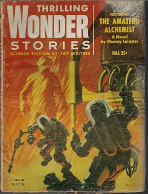 Bild des Verkufers fr THRILLING WONDER Stories: Fall 1954 zum Verkauf von Books from the Crypt