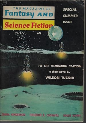 Seller image for The Magazine of FANTASY AND SCIENCE FICTION (F&SF): July 1960 for sale by Books from the Crypt