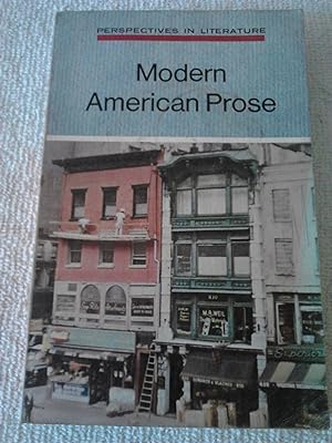 Seller image for Modern American Prose for sale by The Librarian's Books