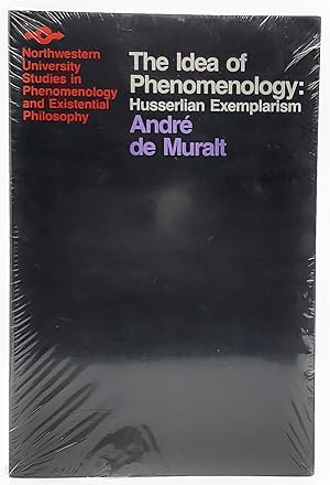 Imagen del vendedor de The Idea of Phenomenology: Husserlian Exemplarism a la venta por Underground Books, ABAA