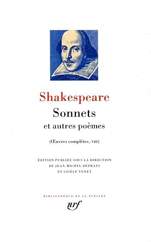 oeuvres complètes Tome 8 ; sonnets et autres poèmes