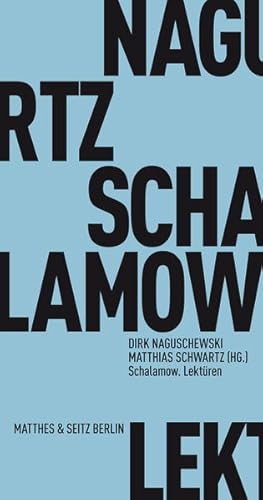 Seller image for Schalamow. Lektren for sale by Bunt Buchhandlung GmbH