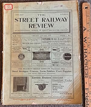 Imagen del vendedor de The Street Railway Review; an International Journal of Street and Electric Railways Vol XV, No. 1: January 1905 a la venta por DogStar Books