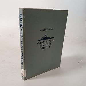 Bild des Verkufers fr Geschichte der deutschen Marine. zum Verkauf von Antiquariat Bookfarm
