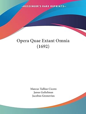 Image du vendeur pour Opera Quae Extant Omnia (1692) mis en vente par moluna
