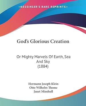 Seller image for God\ s Glorious Creation for sale by moluna