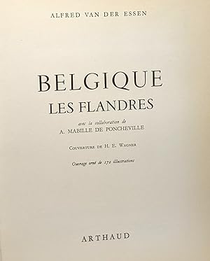 Imagen del vendedor de Belgique - Les Flandres avec la collaboration de A. Mabille de Poncheville - orn de 172 illustrations a la venta por crealivres