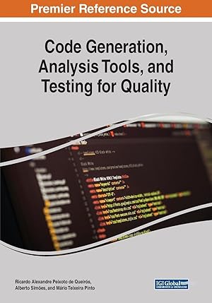 Immagine del venditore per Code Generation, Analysis Tools, and Testing for Quality venduto da moluna