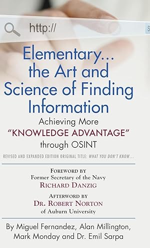 Image du vendeur pour Elementary. the Art and Science of Finding Information mis en vente par moluna