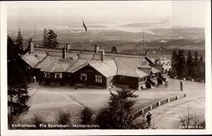 Image du vendeur pour Ansichtskarte / Postkarte Kristiania Christiania Oslo Norwegen, Fra Sportstuen, Holmenkollen mis en vente par akpool GmbH