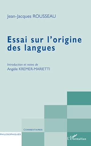 Seller image for Essai sur l\ origine des langues for sale by moluna
