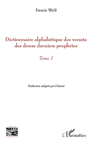 Bild des Verkufers fr Dictionnaire alphabtique des versets des douze derniers prophtes zum Verkauf von moluna