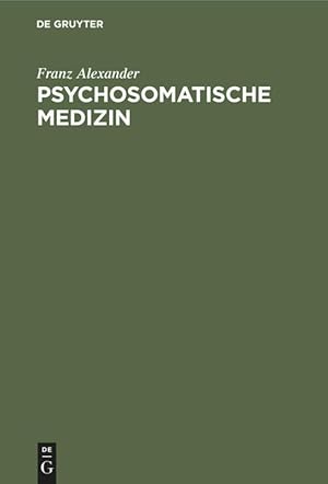 Image du vendeur pour Psychosomatische Medizin mis en vente par moluna