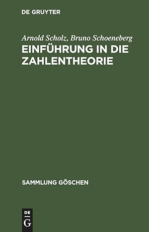 Seller image for Einfhrung in die Zahlentheorie for sale by moluna