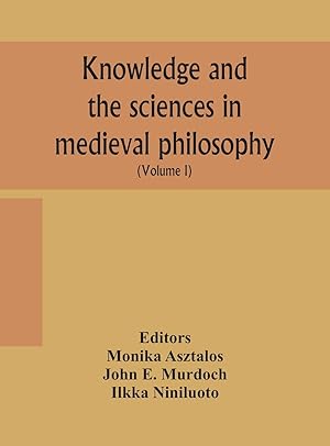 Bild des Verkufers fr Knowledge and the sciences in medieval philosophy zum Verkauf von moluna