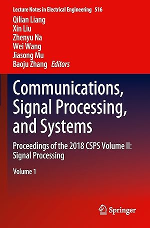 Bild des Verkufers fr Communications, Signal Processing, and Systems zum Verkauf von moluna