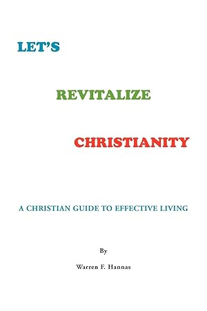 Imagen del vendedor de Let\ s Revitalize Christianity a la venta por moluna