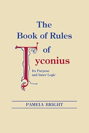 Imagen del vendedor de Book of Rules of Tyconius, The a la venta por moluna
