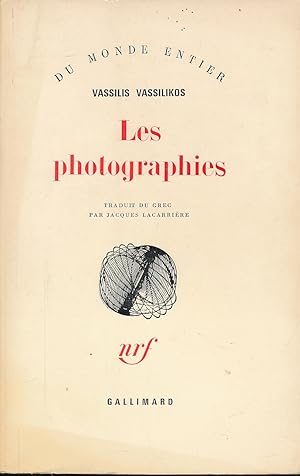 Image du vendeur pour Les photographies mis en vente par LIBRAIRIE GIL-ARTGIL SARL