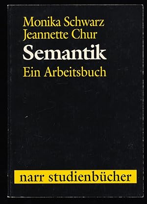 Bild des Verkufers fr Semantik : Ein Arbeitsbuch. zum Verkauf von Antiquariat Peda