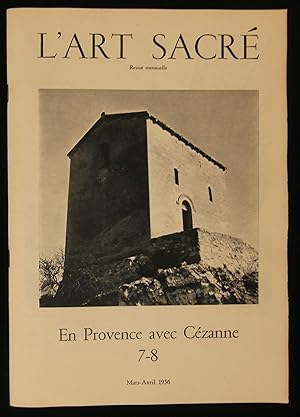 Seller image for L'ART SACRE : EN PROVENCE AVEC CEZANNE. for sale by Librairie Franck LAUNAI