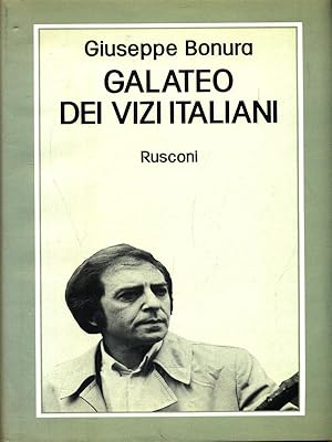 Bild des Verkufers fr Galateo dei vizi italiani zum Verkauf von Librodifaccia