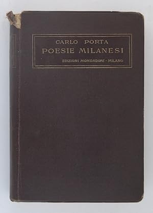 Seller image for Poesie milanesi for sale by FABRISLIBRIS