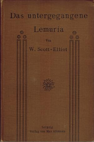 Bild des Verkufers fr Das untergegangene Lemuria. zum Verkauf von Occulte Buchhandlung "Inveha"