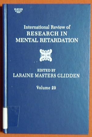 Bild des Verkufers fr International Review of Research in Mental Retardation (Volume 29) zum Verkauf von GuthrieBooks