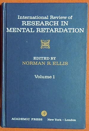 Seller image for International Review of Research in Mental Retardation Volume 1 for sale by GuthrieBooks