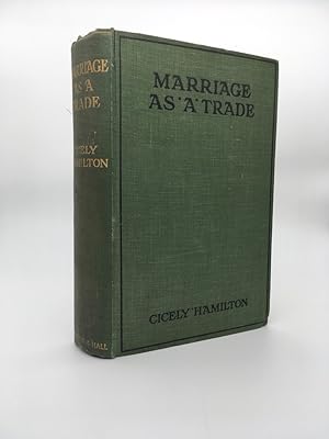 Image du vendeur pour Marriage as a Trade mis en vente par Quair Books PBFA