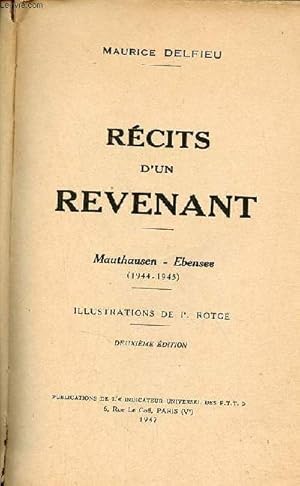 Seller image for Rcits d'un revenant - Mauthausen - Ebensee (1944-1945) - 2e dition. for sale by Le-Livre