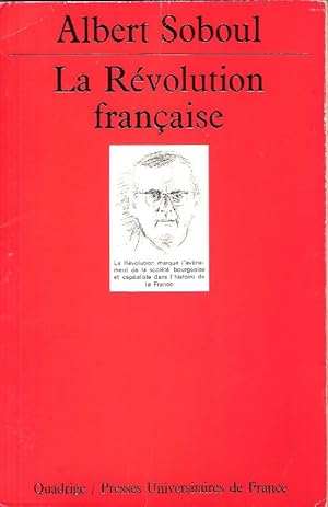 Imagen del vendedor de La Révolution Française a la venta por Au vert paradis du livre