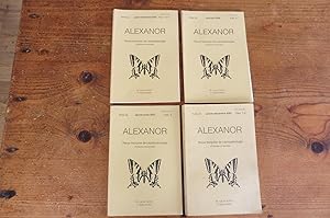 ALEXANOR Revue française de Lépidoptérologie (Publication trimestrielle) Tome 22