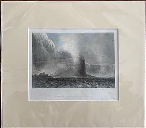 Seller image for Niagara Falls from the Ferry" hand-coloured engaving for sale by Lord Durham Rare Books (IOBA)