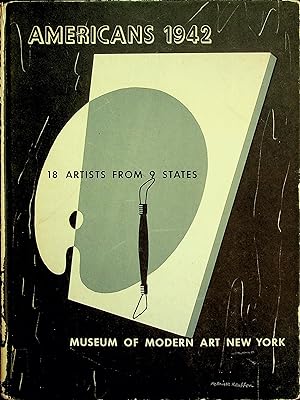 Imagen del vendedor de AMERICANS 1942. 18 Artists from 9 States a la venta por Epilonian Books