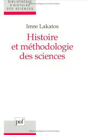 Bild des Verkufers fr Histoire et Mthodologie des sciences zum Verkauf von JLG_livres anciens et modernes