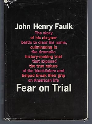 Immagine del venditore per Fear on Trial venduto da Turn-The-Page Books