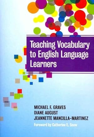 Bild des Verkufers fr Teaching Vocabulary to English Language Learners zum Verkauf von GreatBookPrices